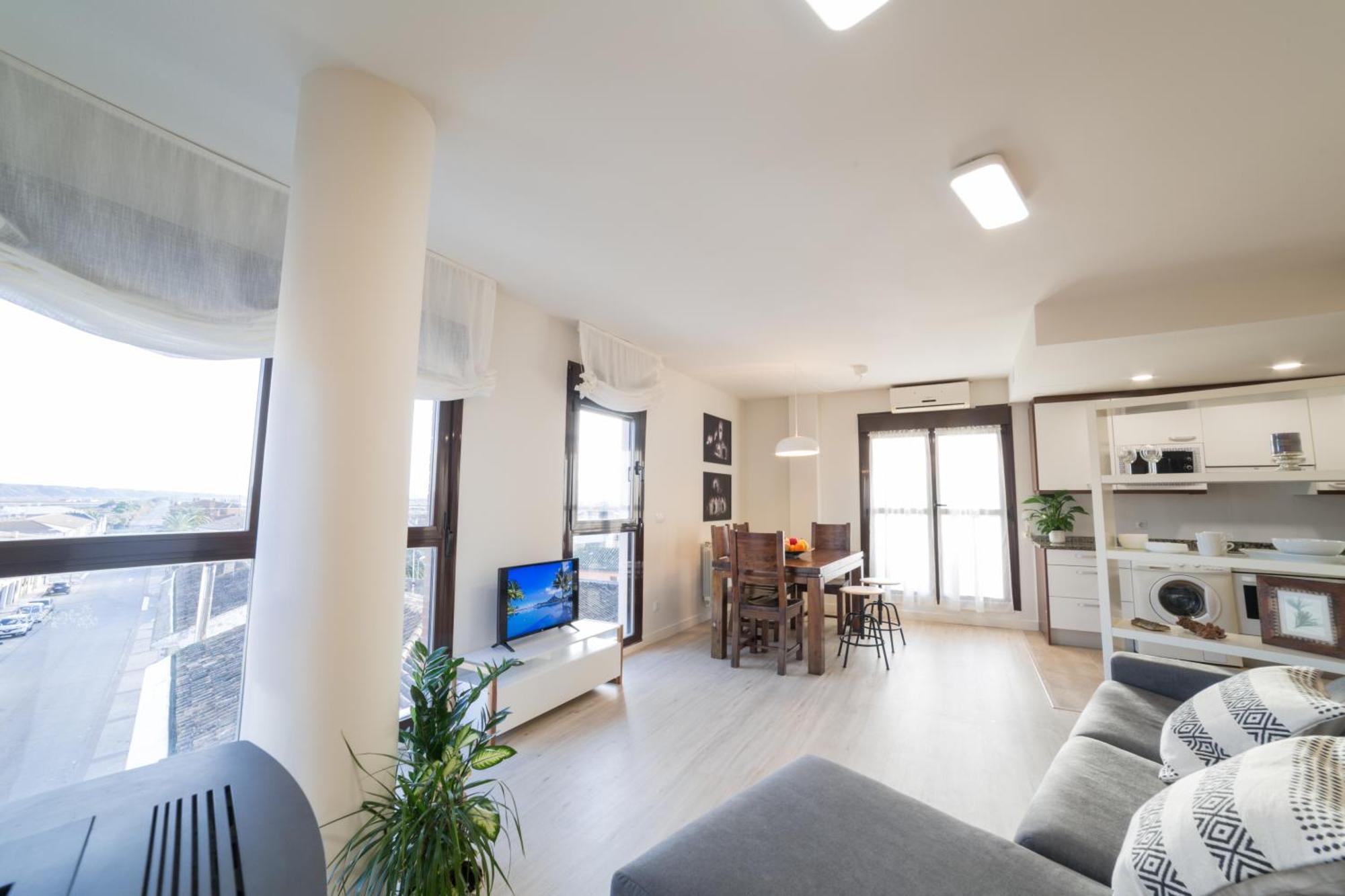 Apartamento Atico Bardenas Arguedas Eksteriør billede